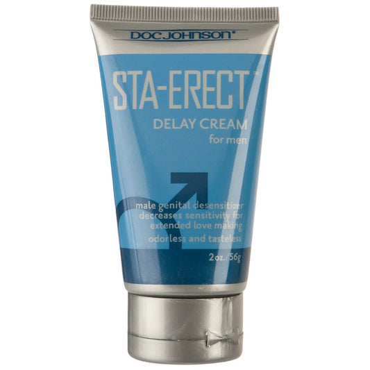 Sta-Erect Delay Cream for Men - 2 Oz